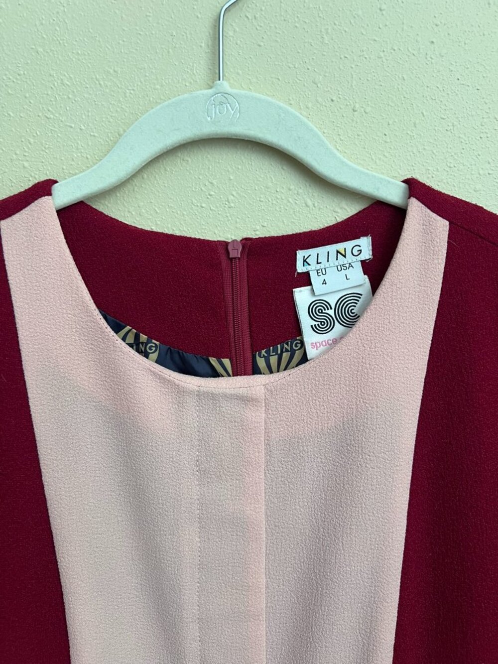 Kling Colorblock Mod Dress - Picture 4 of 4